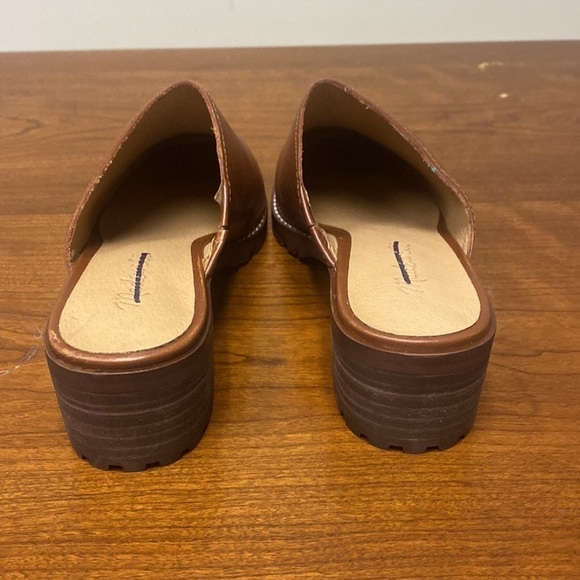 MadeWell The Mindy Lugsole Mule in Leather NH224 - Picture 5 of 7